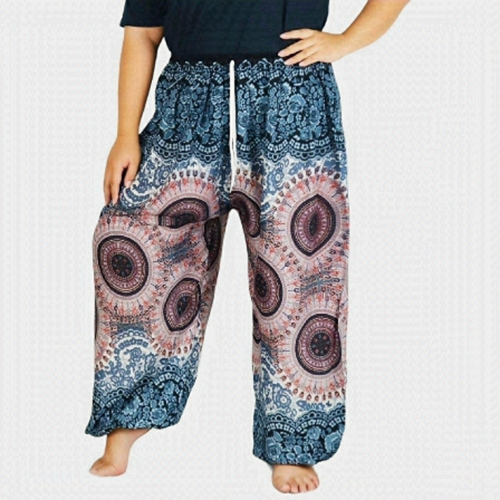 🔥HOST PICK🔥Chinrada - Smocked Waist harem PLUS SIZE 2XL 🇹🇭